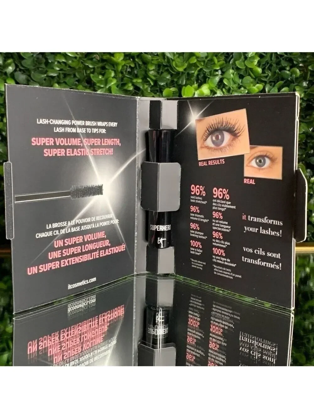 IT Cosmetics Superhero Elastic Stretch Volumizing Mascara | NEW | Mini